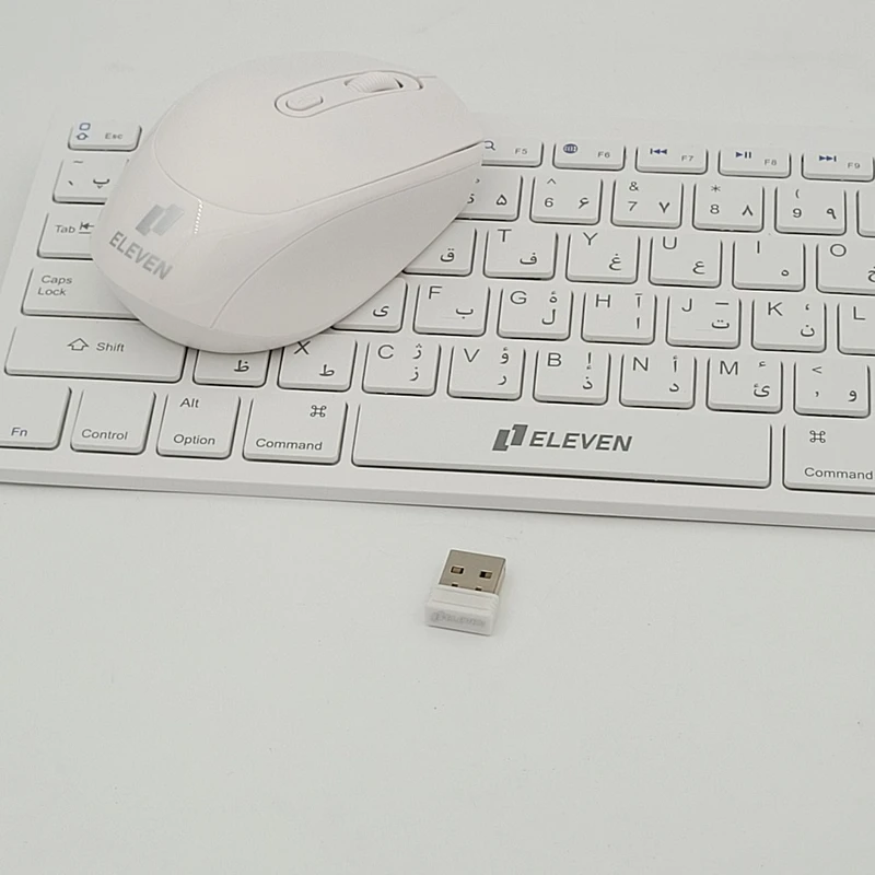 ست کیبورد و ماوس ایلون مدل WK802 ⌨️🖱️ بی‌سیم با اتصال RF ۲.۴ گیگاهرتز 🔌 مناسب لپ‌تاپ و کامپیوتر 💻 برای استفاده خانگی و اداری