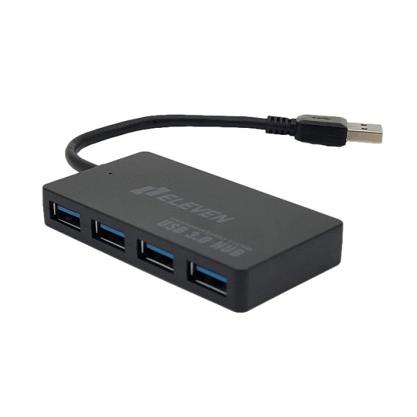 بستهبندی هاب ۴ پورت USB 3.0 ایلون H301 📦 با طراحی جمعوجور و سبک مناسب حمل و استفاده رومیزی