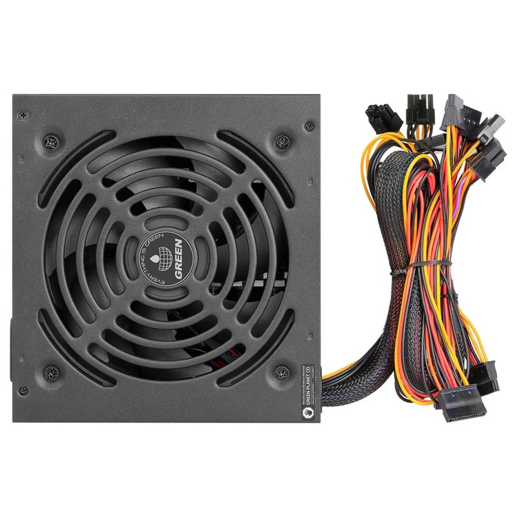 پاور گرین Green GP400A-ECO Rev3.1 🔌 توان ۴۰۰ وات 🌿 با فن کمصدا 💻 مناسب کامپیوترهای خانگی و اداری