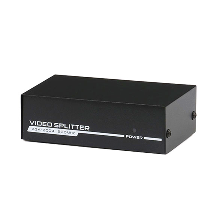 اسپلیتر ۱ به ۴ VGA رویال (ROYAL) 🔌 برای تقسیم تصویر یک کامپیوتر به چهار مانیتور 💻 با کیفیت Full HD ⚡