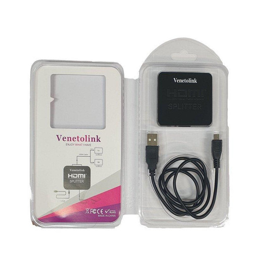 اسپلیتر ۱ به ۲ HDMI Ventolink برای اتصال همزمان دو نمایشگر 💻📺