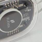 نمای نزدیک از هدست گیمینگ ایلون GH41 با نورپردازی رنگی و میکروفون قابل تنظیم 🌈