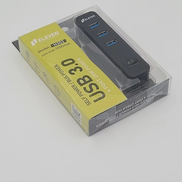 هاب ۴ پورت USB 3.0 ایلون مدل H302 برای اتصال همزمان چند دستگاه 💻