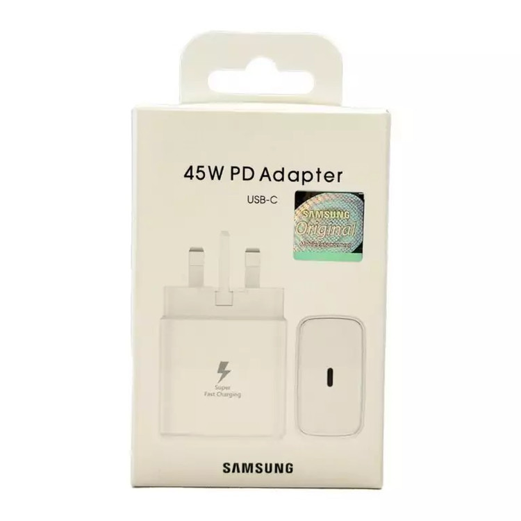 کلگی شارژر 45 وات سامسونگ مدل EP-TA845 ⚡ با طراحی کمحجم و اتصال USB-C