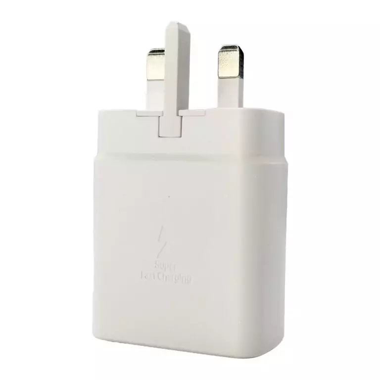 شارژر فست شارژ ۴۵ وات Samsung EP-TA845 اصل با طراحی جمع‌وجور و ایمن 🔌