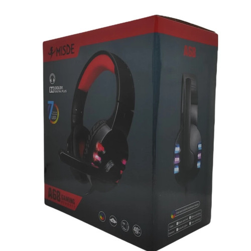 هدفون گیمینگ میسده مدل A68 با سیم 🎧 مناسب بازیهای رایانهای