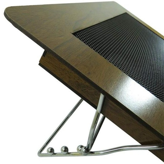 پایه خنککننده لپ تاپ ایورکول مدل دو فن ECOL-N99W با طراحی ارگونومیک و خنککنندگی موثر