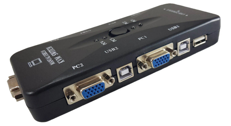 سوییچ KVM رویال برای کنترل چند کامپیوتر