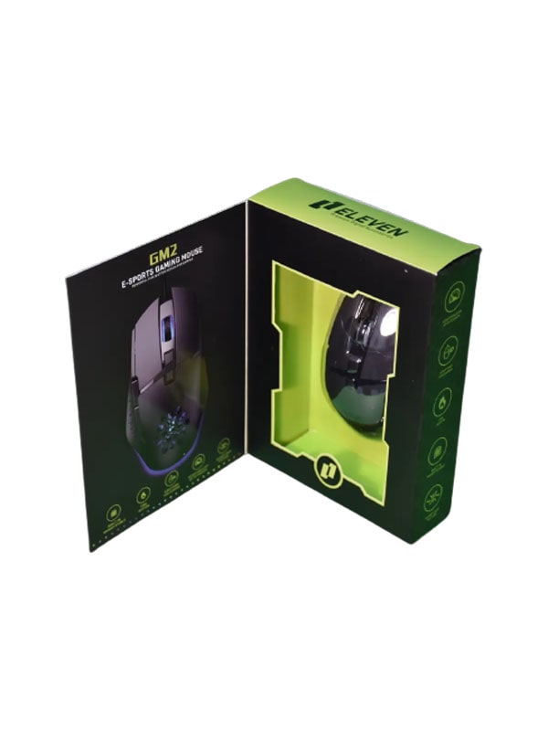 ماوس گیمینگ Eleven GM2 با دقت بالا، نورپردازی RGB و طراحی ارگونومیک برای بازی حرفهای