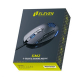 ماوس گیمینگ Eleven GM2 با دقت بالا، نورپردازی RGB و طراحی ارگونومیک برای بازی حرفهای