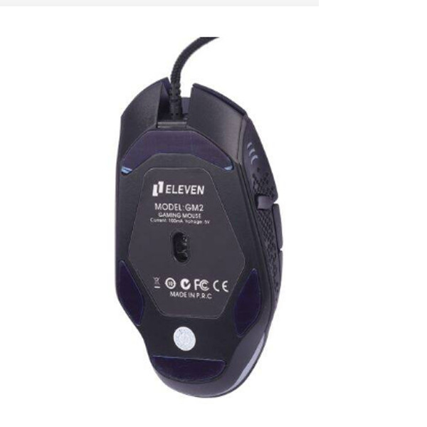 ماوس گیمینگ Eleven GM2 با دقت بالا، نورپردازی RGB و طراحی ارگونومیک برای بازی حرفهای