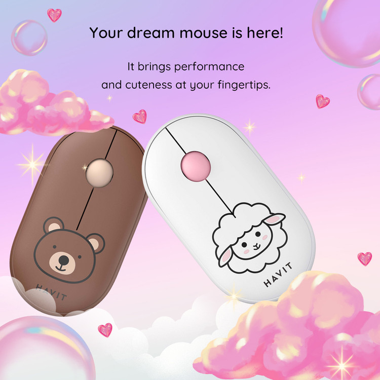 ماوس بی سیم هویت مدل HAVIT MS75GT PRO فانتزی