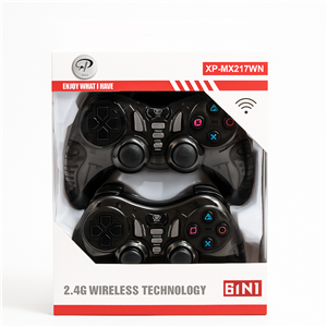 گیم پد XP MX 217 WN با طراحی ارگونومیک، دکمههای مقاوم و اتصال USB مناسب کامپیوتر و کنسول برای بازی حرفهای