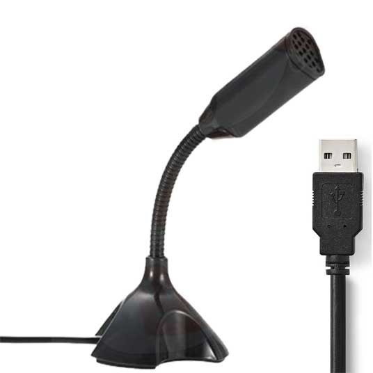 میکروفون رومیزی USB آی‌تی لینک مدل AFM-1361 با طراحی انعطاف‌پذیر و کیفیت صدای عالی برای ضبط صدا، استریم و جلسات آنلاین