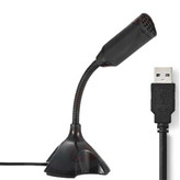 میکروفون رومیزی USB آیتی لینک مدل AFM-1361 با طراحی انعطافپذیر و کیفیت صدای عالی برای ضبط صدا، استریم و جلسات آنلاین