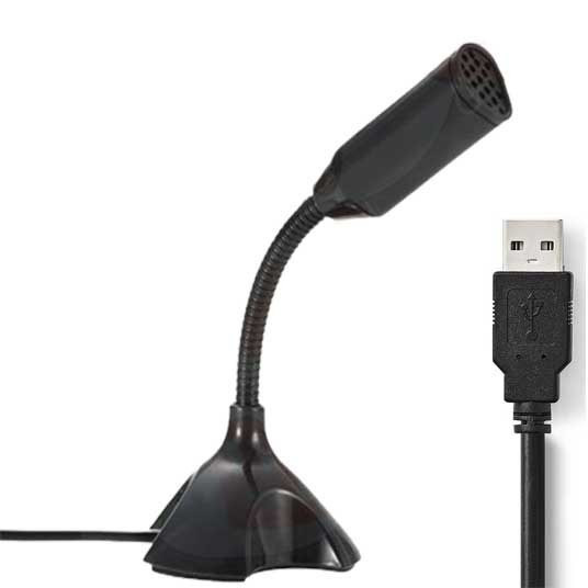 میکروفون رومیزی USB آیتی لینک مدل AFM-1361 با طراحی انعطافپذیر و کیفیت صدای عالی برای ضبط صدا، استریم و جلسات آنلاین