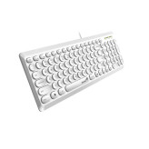 کیبورد جنیوس مدل SlimStar Q200 با طراحی باریک و کلیدهای نرم مناسب برای تایپ سریع و کار روزمره