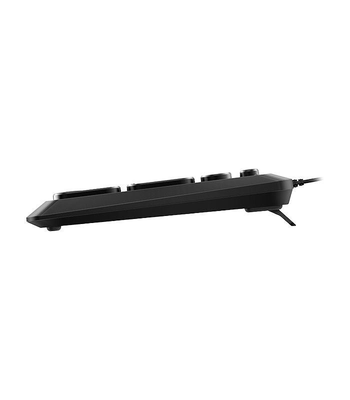 کیبورد جنیوس مدل SlimStar Q200 با طراحی باریک و کلیدهای نرم مناسب برای تایپ سریع و کار روزمره