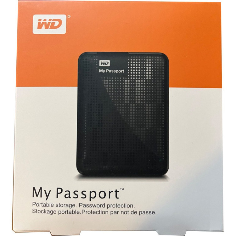 هارد اکسترنال وسترن دیجیتال مدل My Passport 💽 با اتصال USB 3.0/3.1 🔌 ظرفیت بالا 💻 مناسب ذخیرهسازی و انتقال اطلاعات