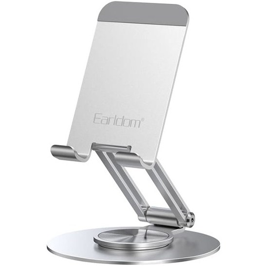 هولدر گوشی و تبلت ET-EH227 فلزی 📱 روی میز 💻 با زاویه قابل تنظیم 🔄 برای مطالعه و تماشای فیلم