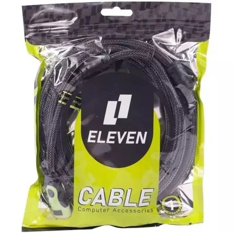 کابل HDMI ELEVEN 20 متری مشکی با کیفیت 4K