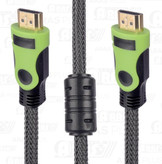 نمای نزدیک کانکتور فلزی HDMI کابل ELEVEN