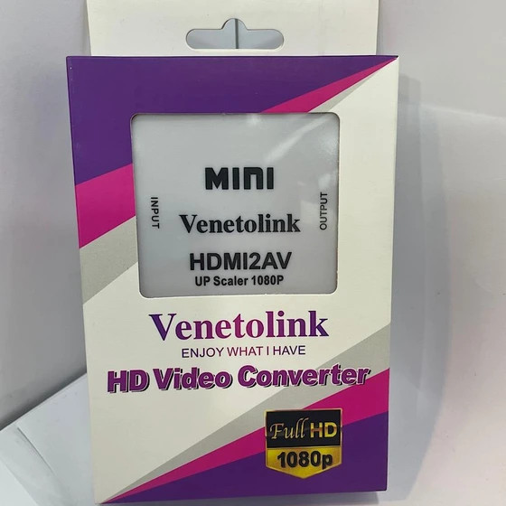 مبدل HDMI به AV ونتو لینک با ورودی HDMI و خروجی RCA