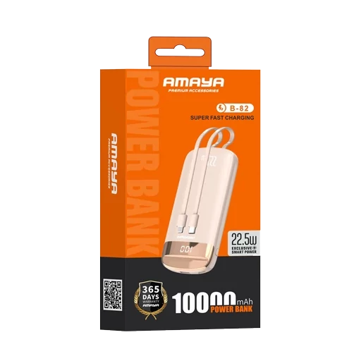 تصویر پاوربانک 10000 آمایا مدل B-82