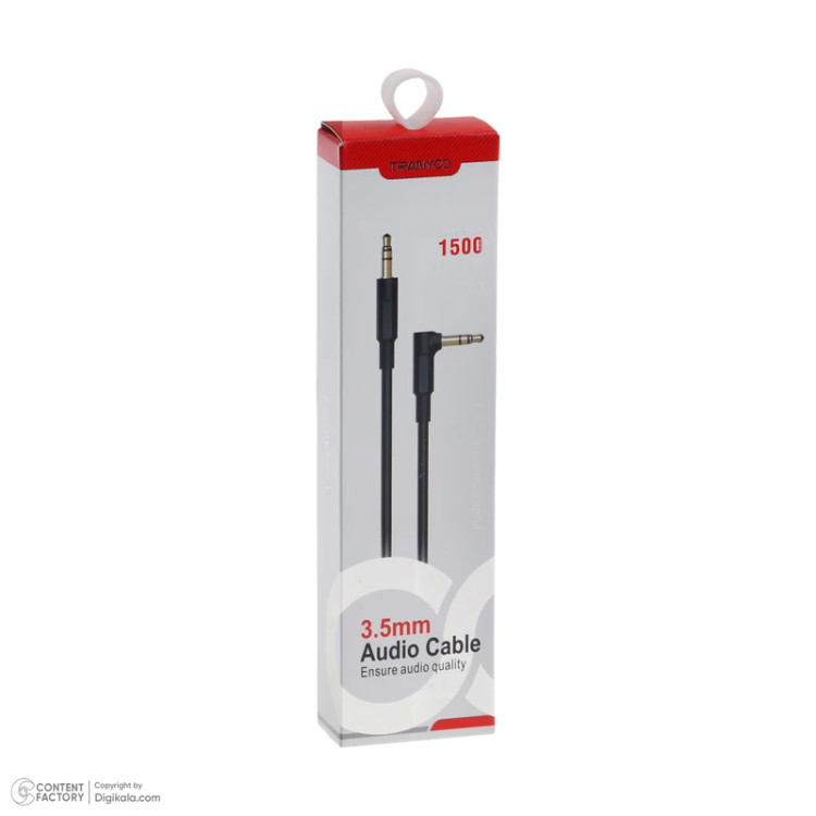 کابل AUX ترانیو مدل T-E4 طول 1.5 متر