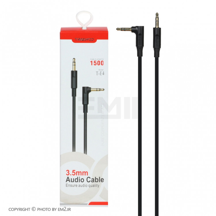 کابل صوتی 3.5 میلیمتری ترانیو T-E4