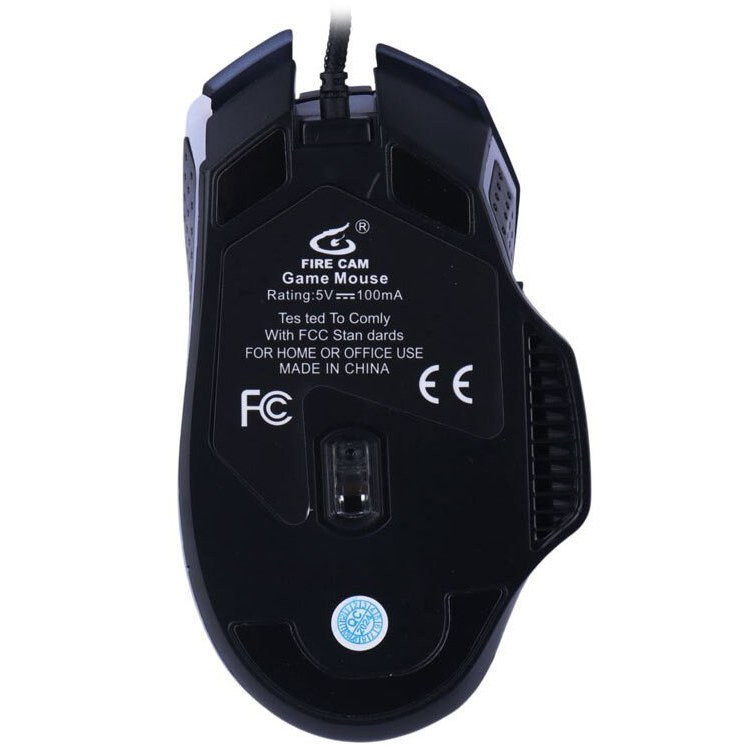 موس گیمینگ ارگونومیک FIERCE GM9 FAIRCAM