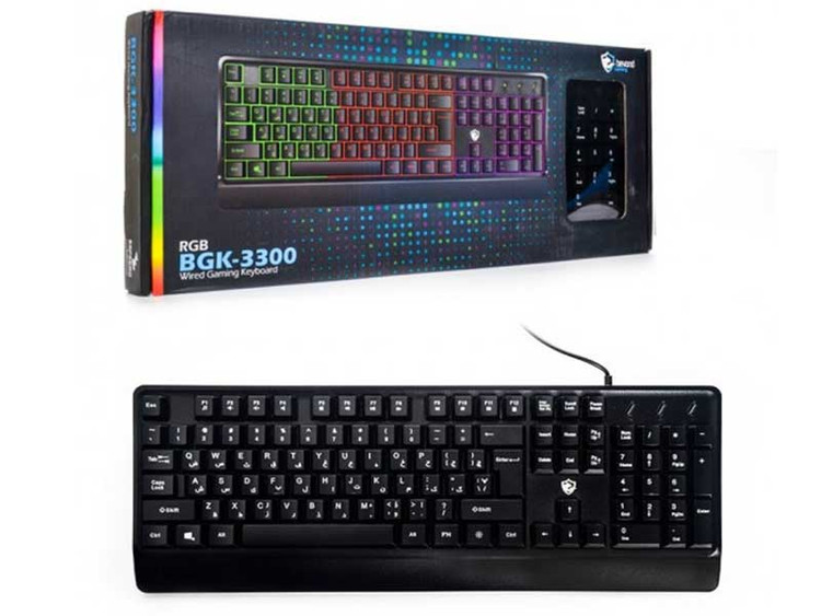 کیبورد گیمینگ بیاند BGK-3300 RGB