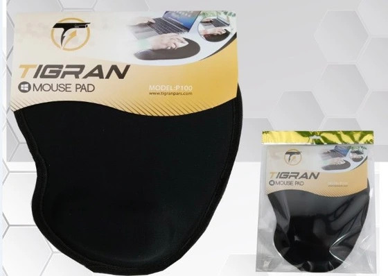 پد موس طبی Tigran P100 با محافظ مچ دست و سطح ضدلغزش