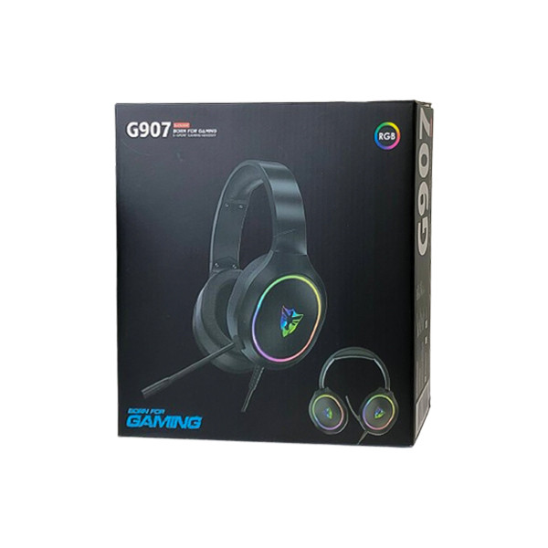 هدست گیمینگ G907 با نورپردازی RGB