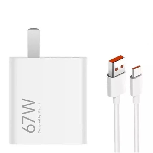 شارژر 67W شیائومی با کابل Type-C