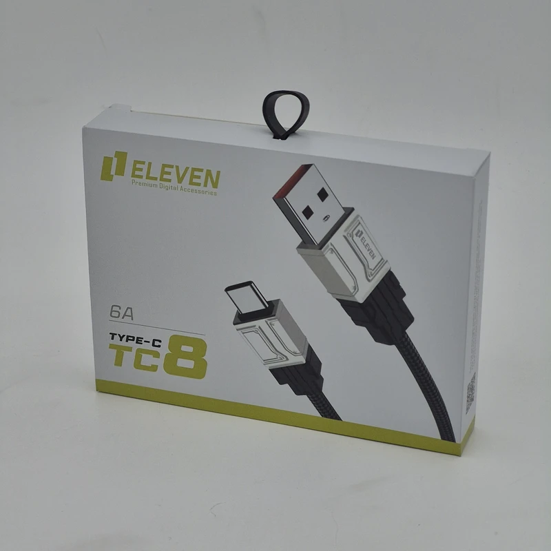 کابل تبدیل USB به USB-C ایلون مدل  elevenTC8 طول 1 متر