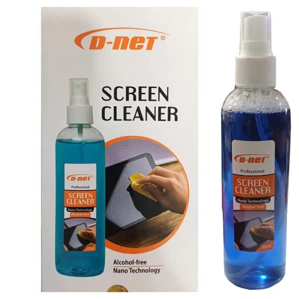 کیت تمیزکننده LCD و LED دی نت 250 میلی لیتر D-NET