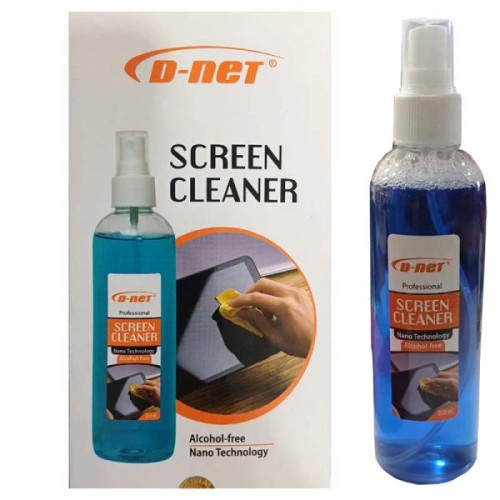 کیت تمیزکننده LCD و LED دی نت 250 میلی لیتر D-NET