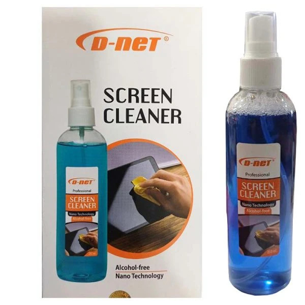 کیت تمیزکننده LCD و LED دی نت 250 میلی لیتر D-NET