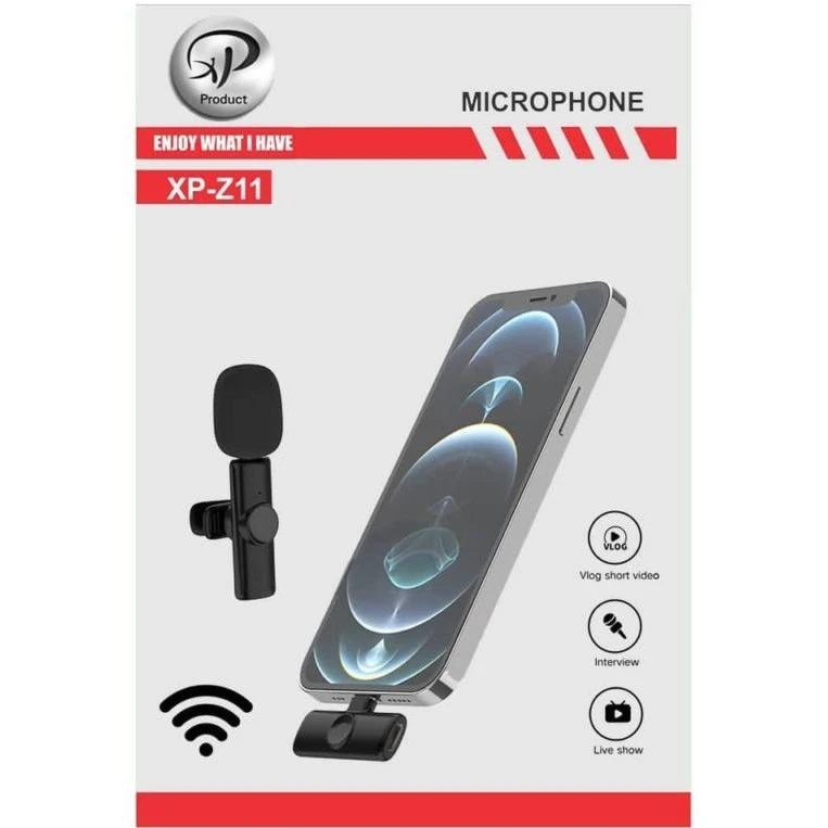 میکروفن یقه ای بلوتوثی ایکس پی پروداکت مدل XP-Z11
