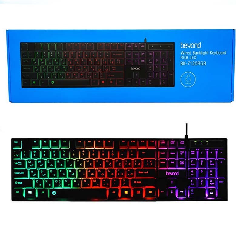 کیبورد بیاند مدل BK-7120 RGB