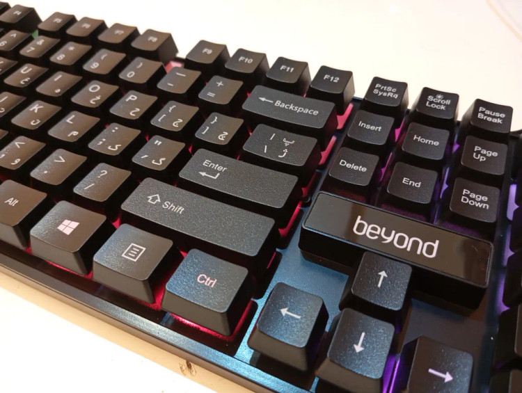 کیبورد بیاند مدل BK-7120 RGB