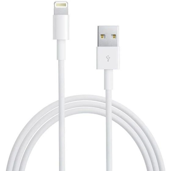 کابل شارژر آیفون USB به Lightning مدل A1480 | طول 1 متر | ساخت ویتنام