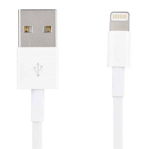 کابل شارژر آیفون USB به Lightning مدل A1480 | طول 1 متر | ساخت ویتنام