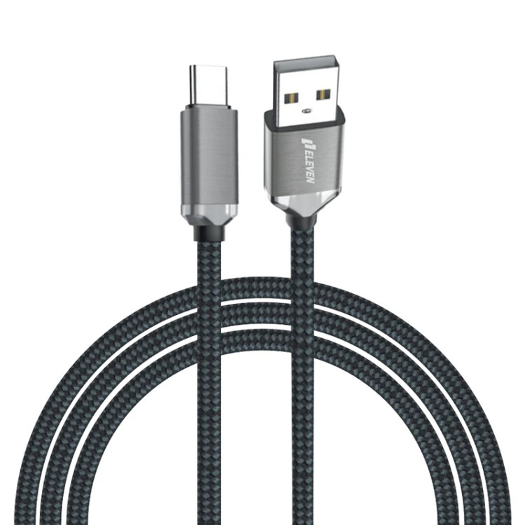 کابل تبدیل USB به USB-C ایلون مدل eleven TC7 طول 1 متر