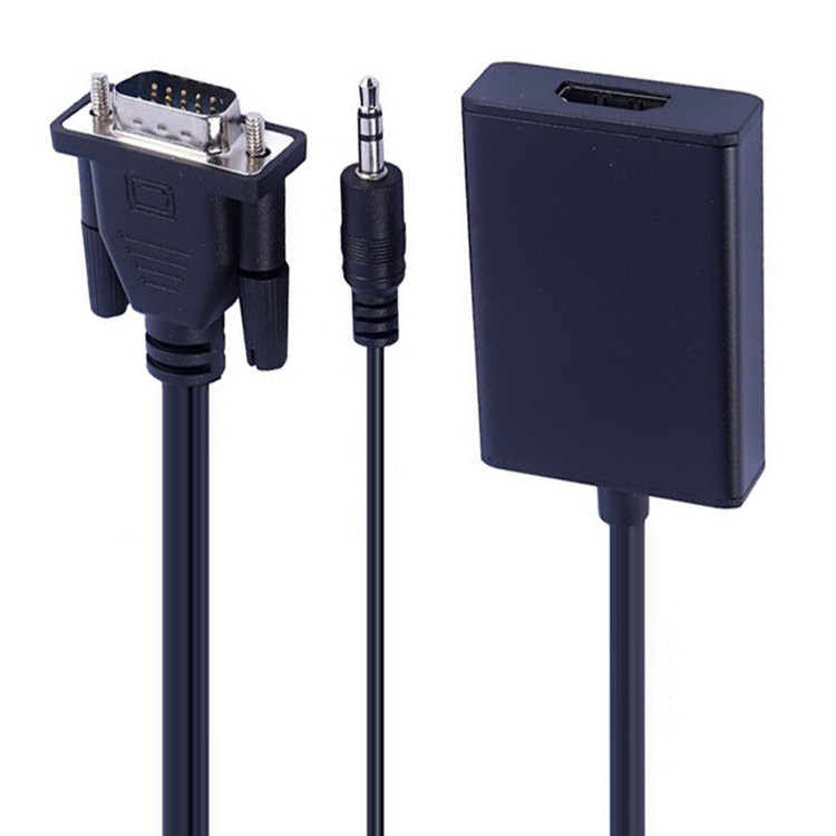 مبدل VGA به HDMI اکتیو مینی اسکای (Minisky) | همراه کابل برق و صدا