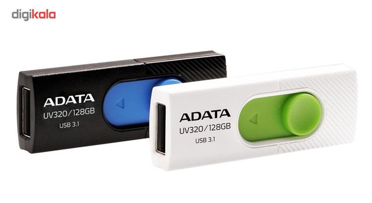 خرید فلش مموری کشویی ای دیتا UV320 با رابط USB 3.1