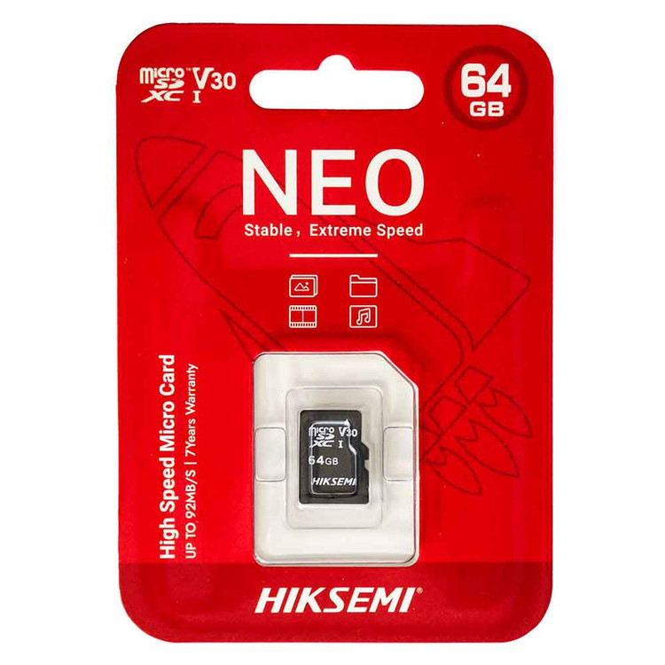 کارت حافظه microSDXC هایکسمی برای دستگاههای سازگار