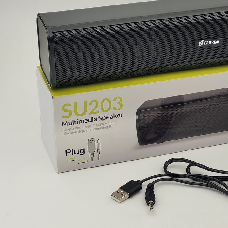 اسپیکر کامپیوتر ایلون SU203 با تغذیه USB